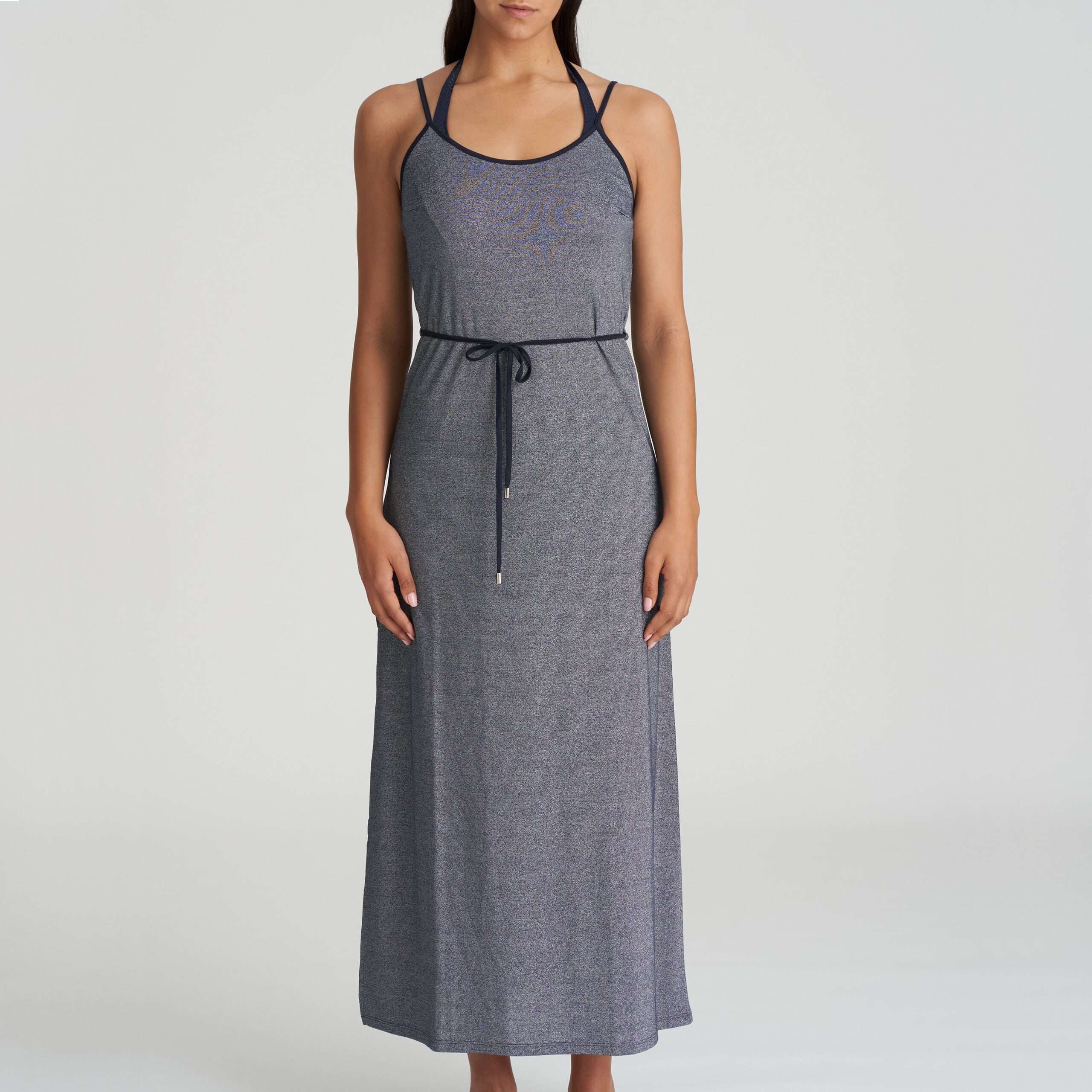 SAN DOMINO Evening Blue badmode lange jurk