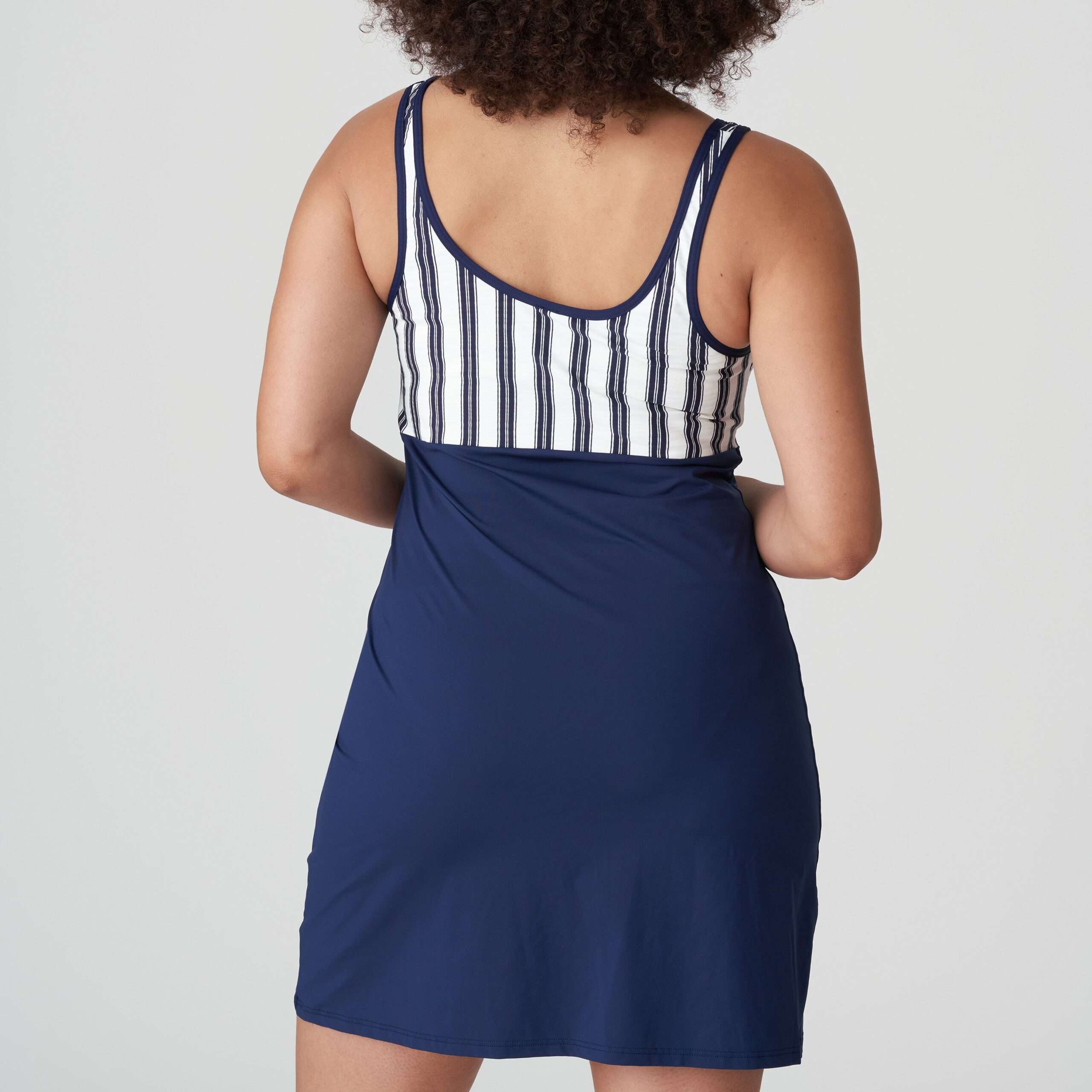 LEROS Natuur badmode kort jurkje