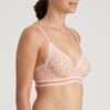 BENICIO Pearly Pink plunge bh longline BENICIO Pearly Pink plunge bh longline