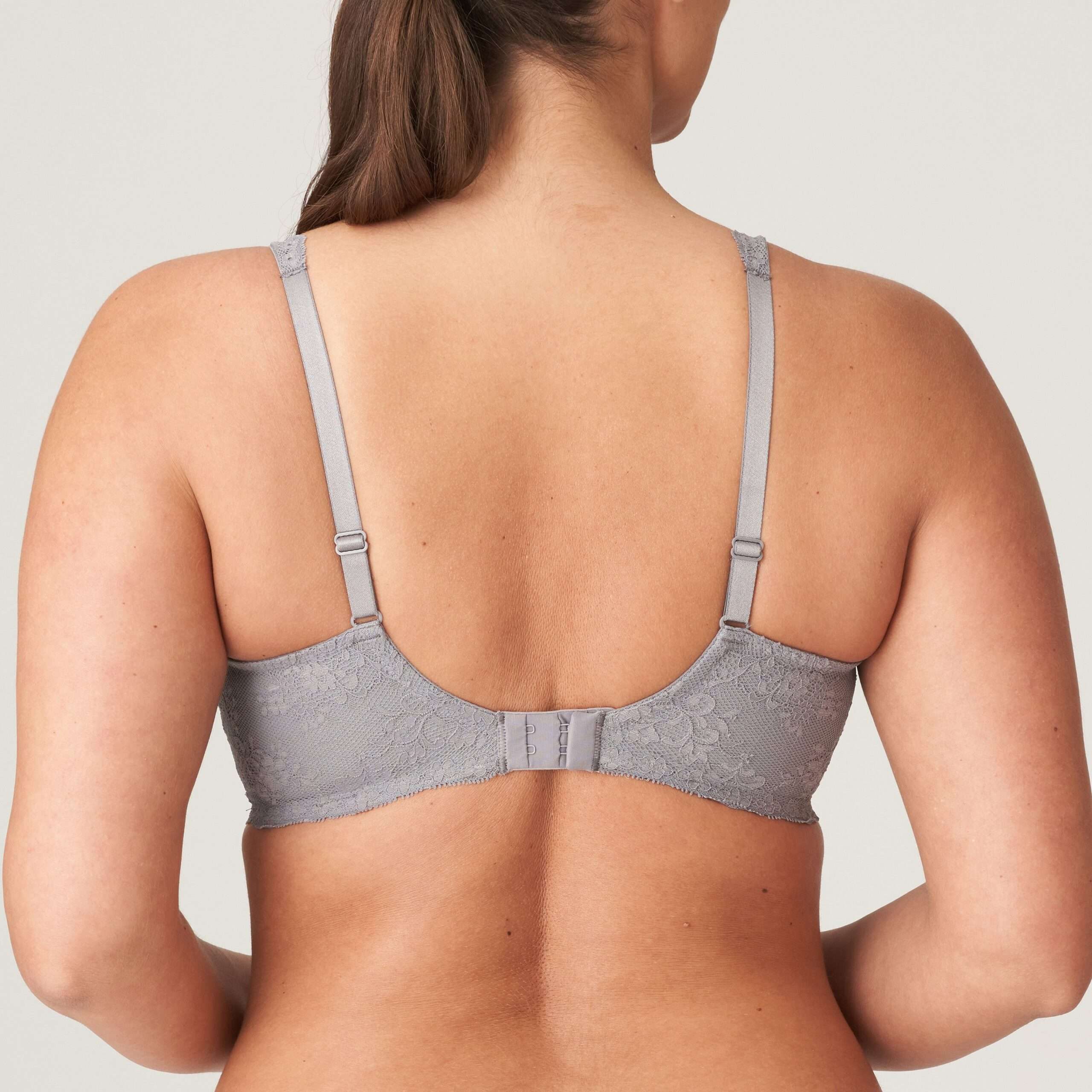 COBBLE HILL Fifties Grey voorgevormde bh - hartvorm
