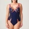 DEVDAHA velvet blue plunge body halve mousse cups