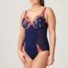 DEVDAHA velvet blue plunge body halve mousse cups