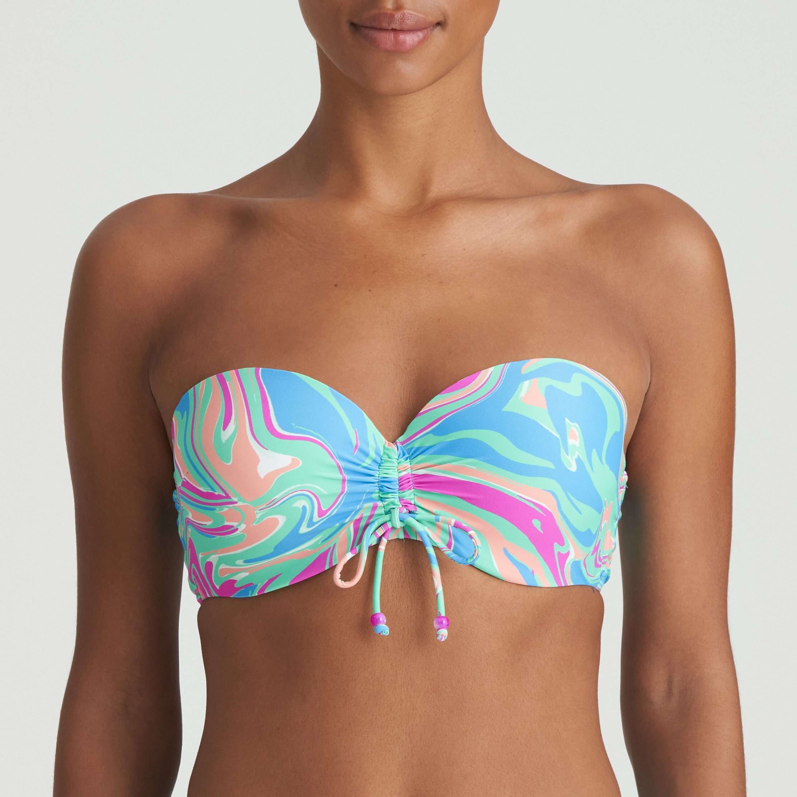 ARUBANI Ocean Swirl voorgevormde bikini strapless (enkel te koop als setje) ARUBANI Ocean Swirl voorgevormde bikini strapless (enkel te koop als setje)