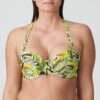 JAGUARAU Lime swirl voorgevormde balconette bikini (enkel te koop in setje)