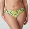 JAGUARAU Lime swirl bikini rioslip (enkel te koop in setje)