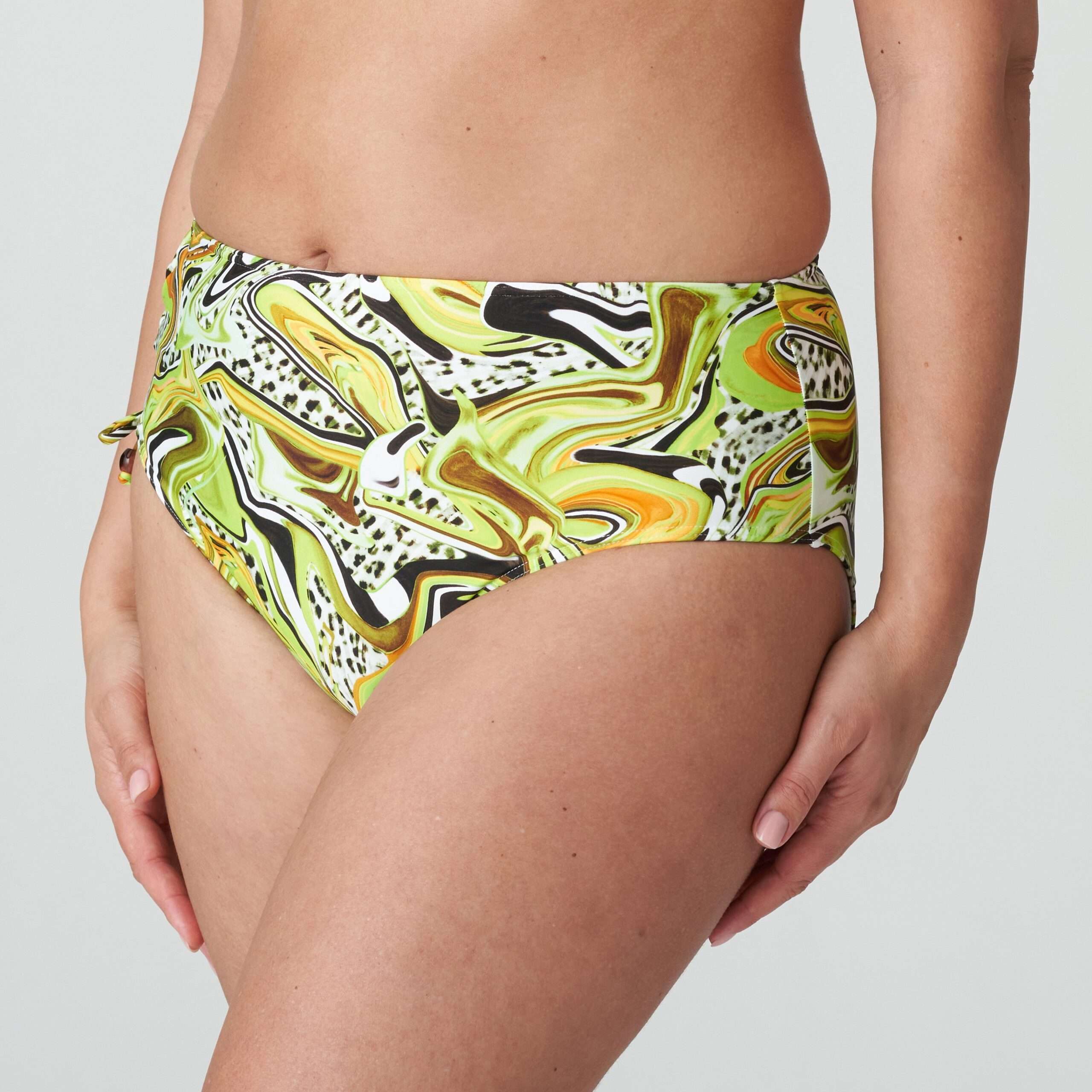 JAGUARAU Lime swirl bikini tailleslip (enkel te koop in setje) JAGUARAU Lime swirl bikini tailleslip (enkel te koop in setje)