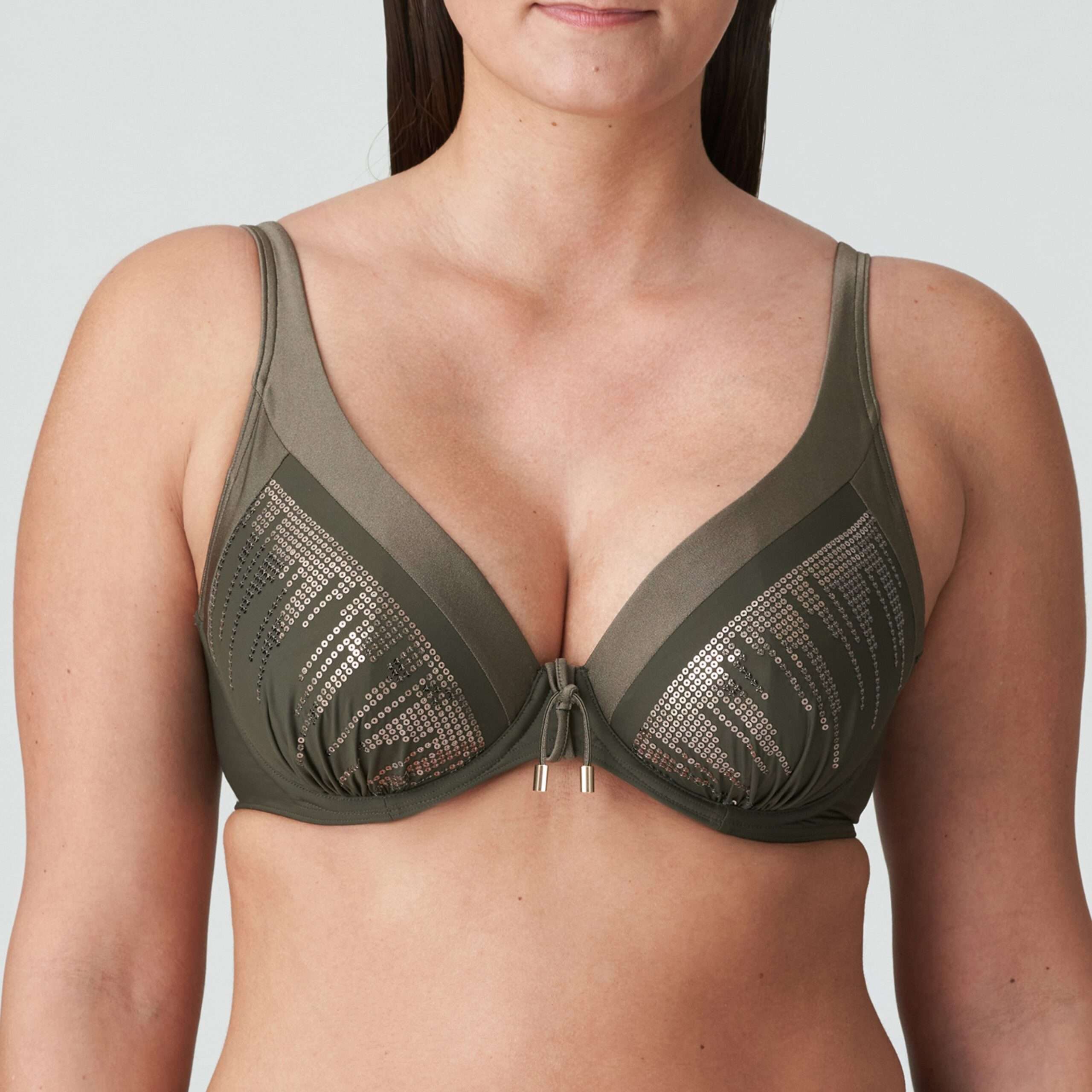 ARACRUZ Kaki plunge bikini halve mousse cup (enkel te koop in setje)