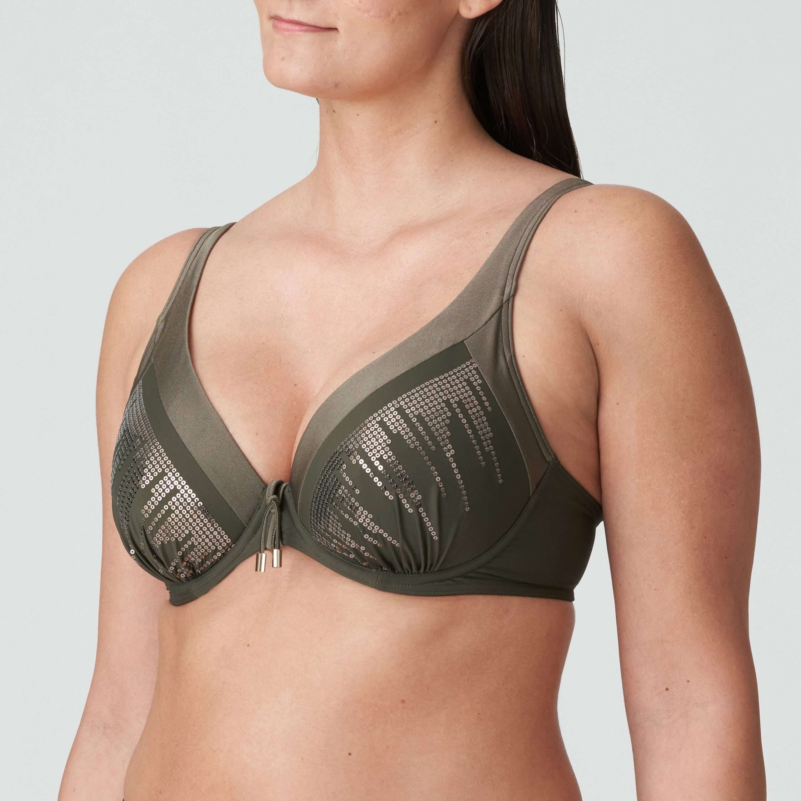 ARACRUZ Kaki plunge bikini halve mousse cup (enkel te koop in setje)