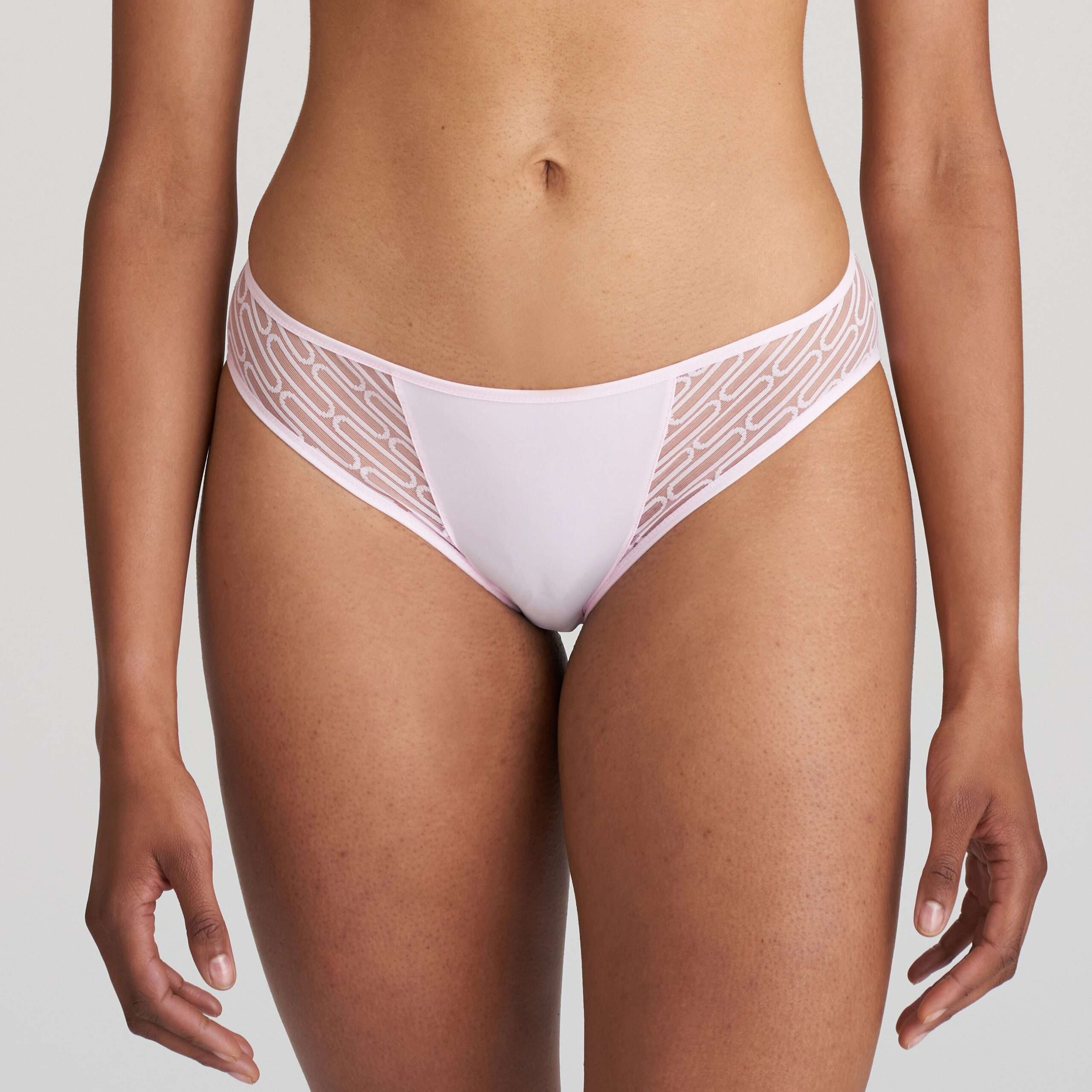 TANZARA fifties pink rioslip