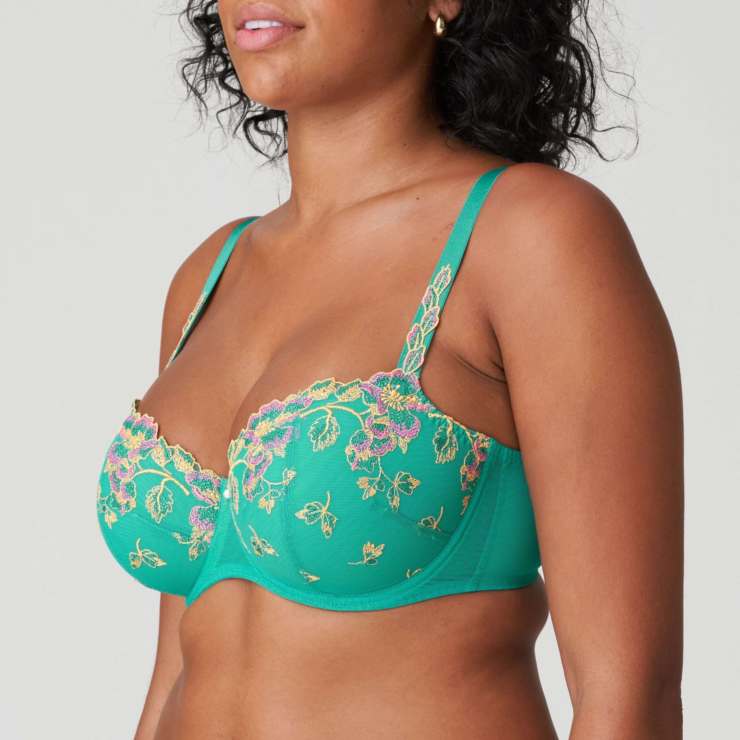 LENCA Sunny Teal voorgevormde balconette bh