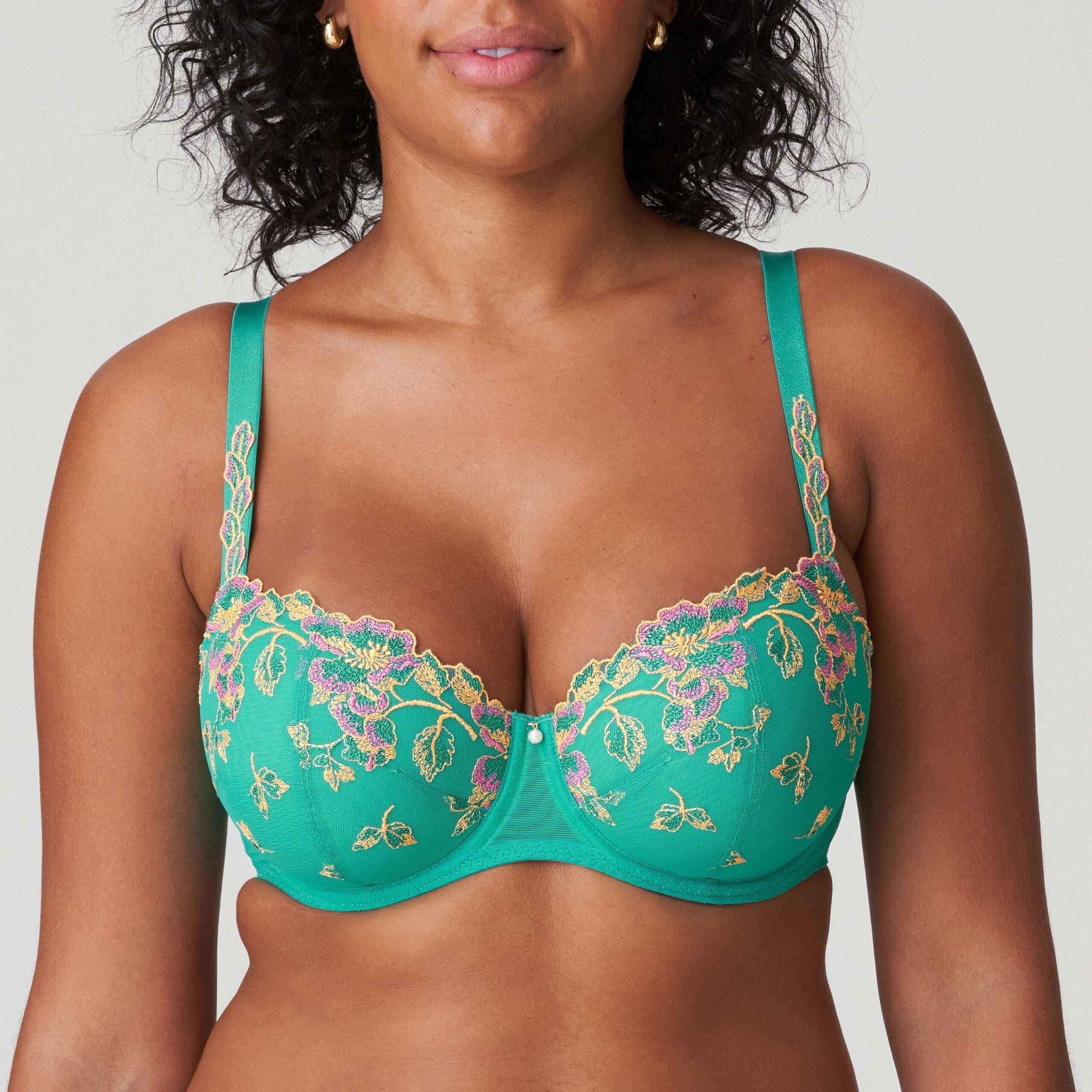 LENCA Sunny Teal voorgevormde balconette bh