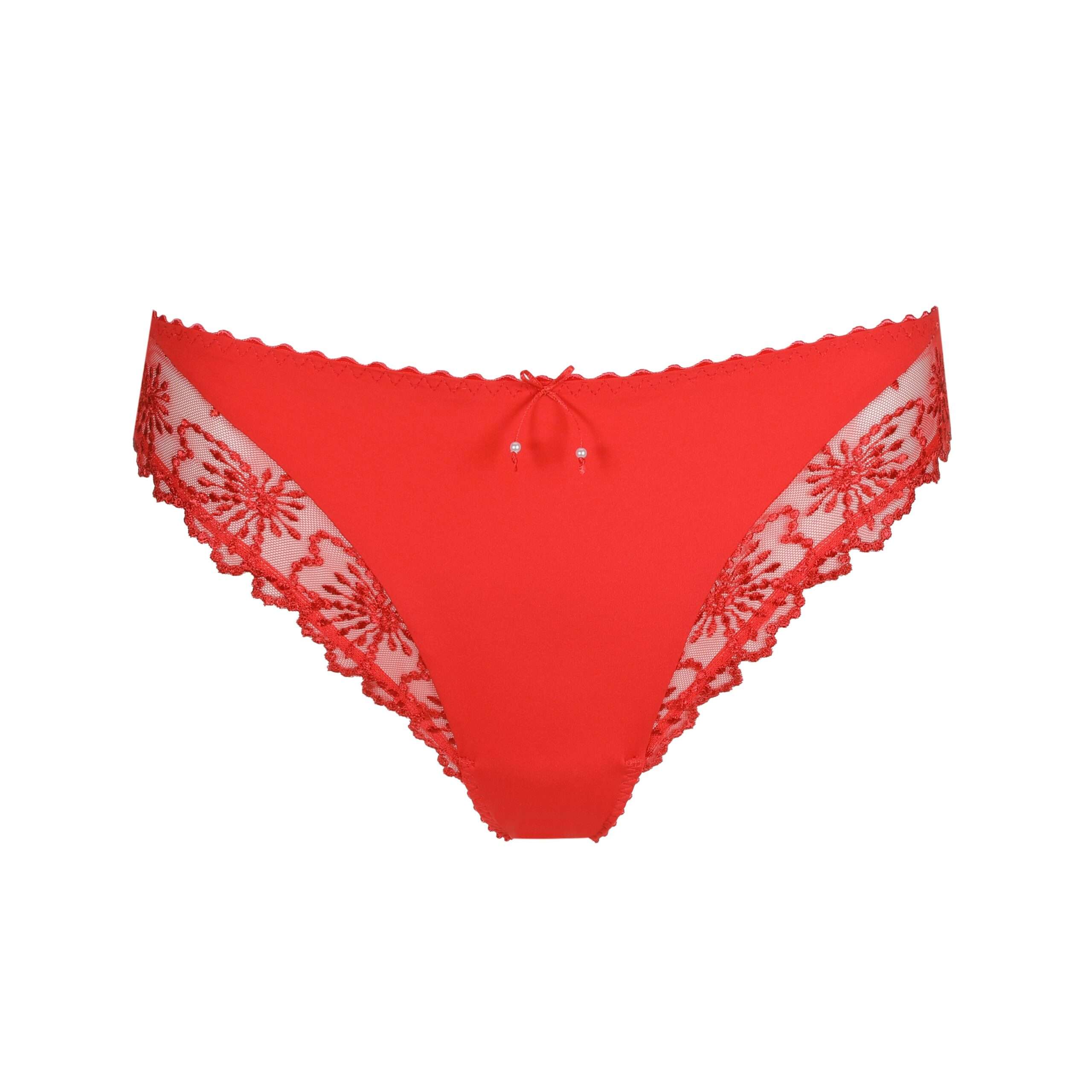 JANE true red Italiaanse slip