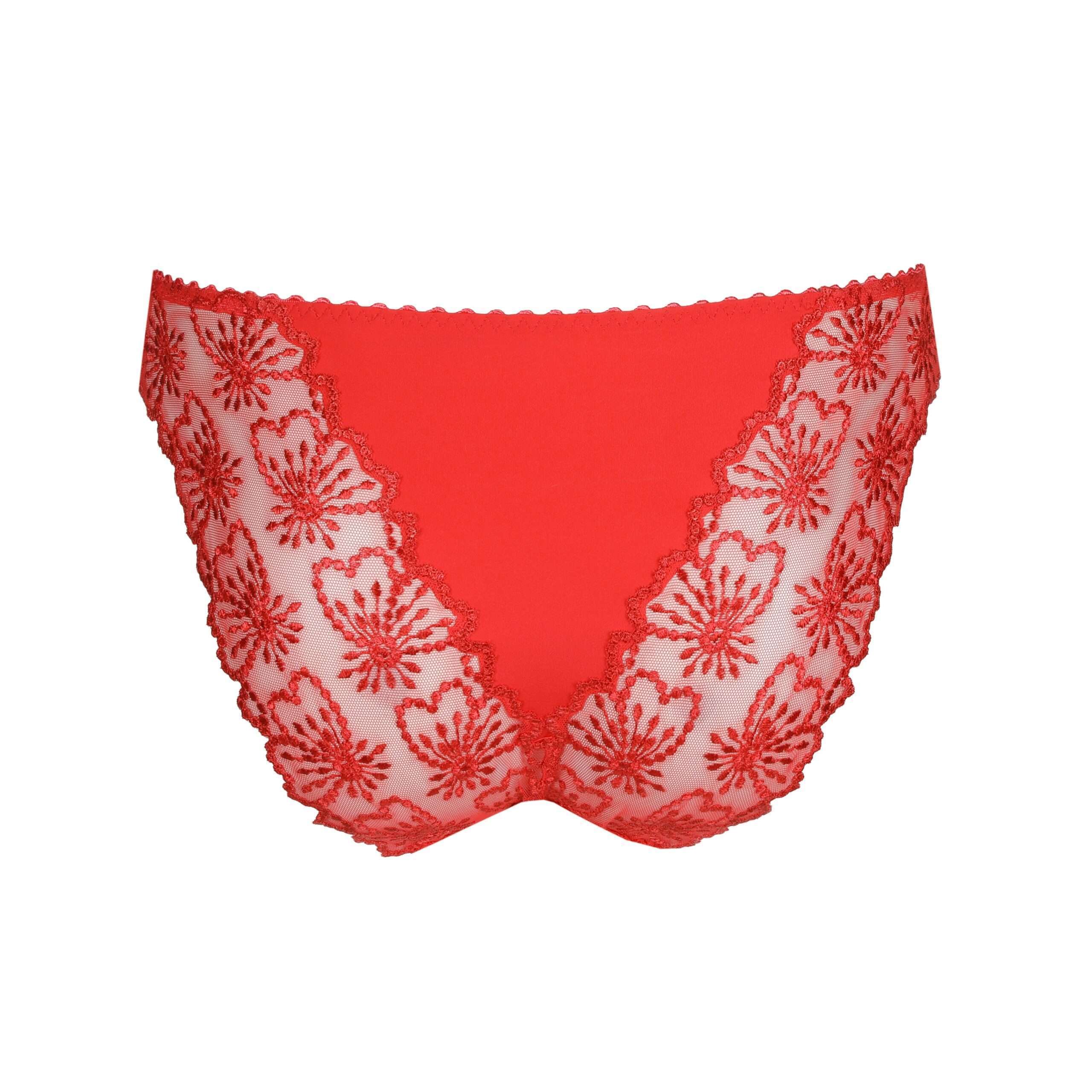 JANE true red Italiaanse slip