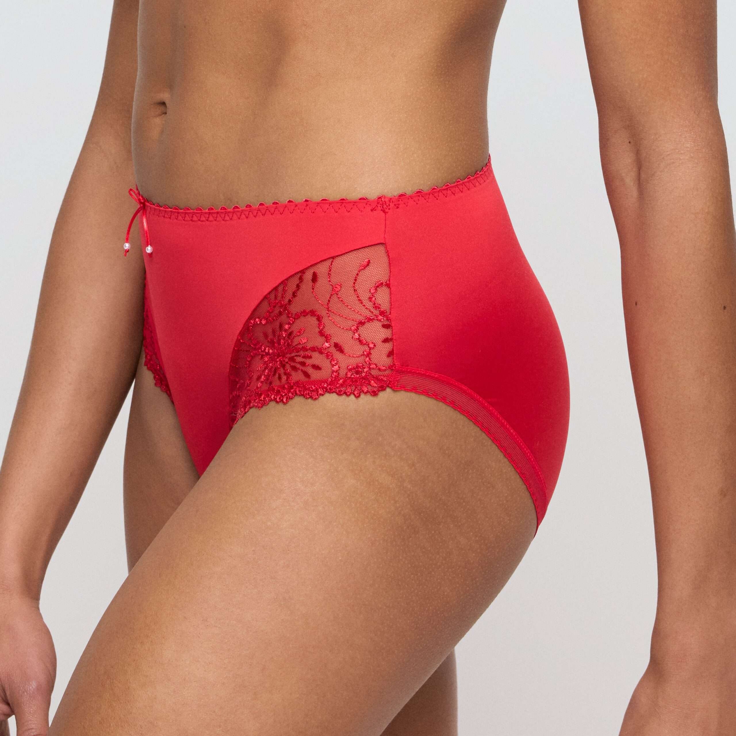 JANE true red tailleslip