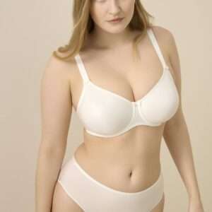 SATIN natuur tailleslip