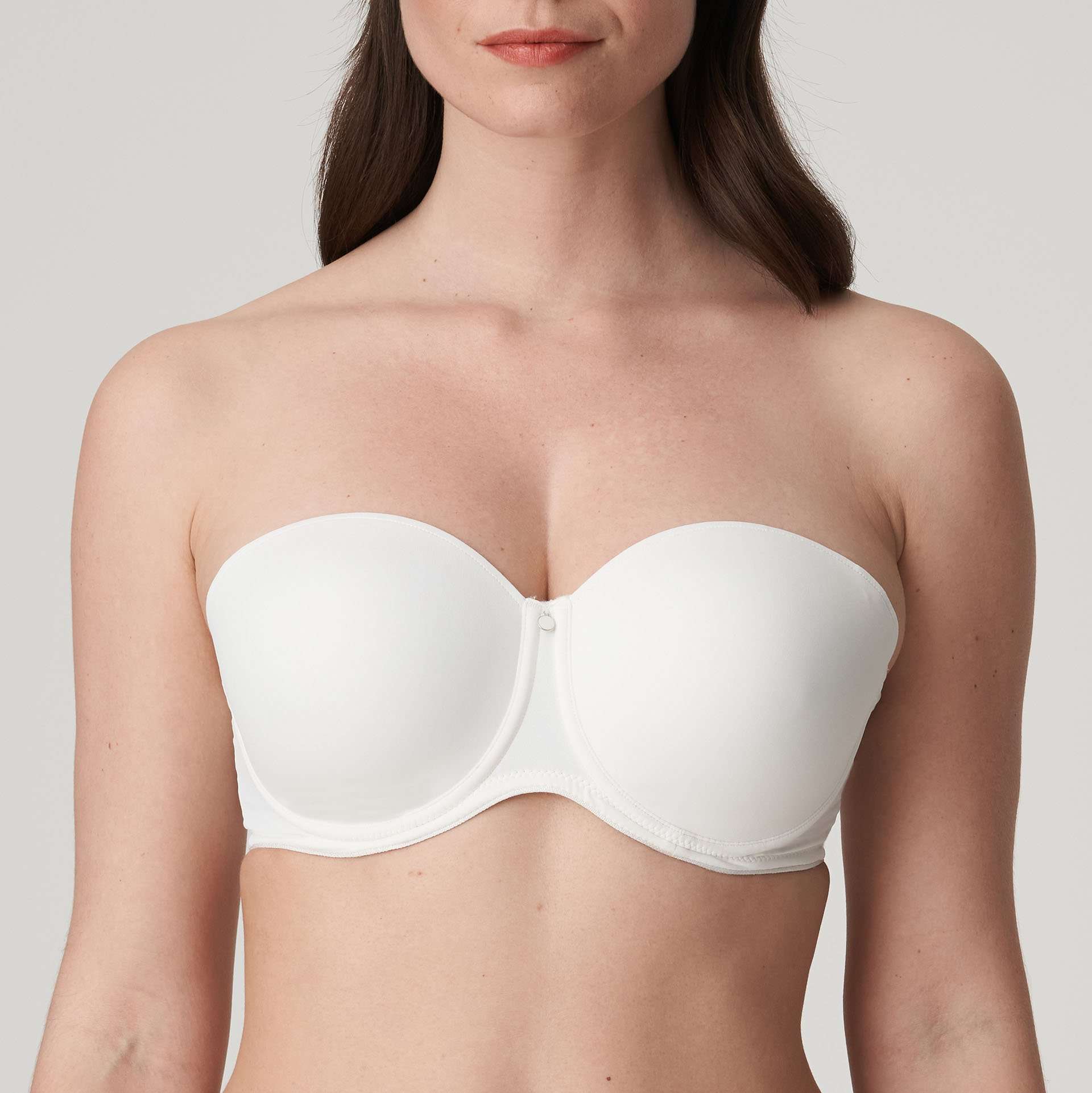 PERLE natuur mousse bh - strapless