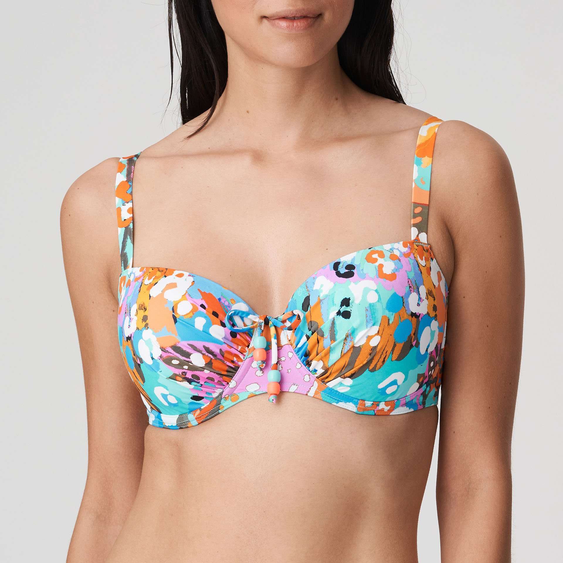 CARIBE funky vibe bikini balconnet bh mousse LET OP >> enkel als setje te koop CARIBE funky vibe bikini balconnet bh mousse LET OP >> enkel als setje te koop