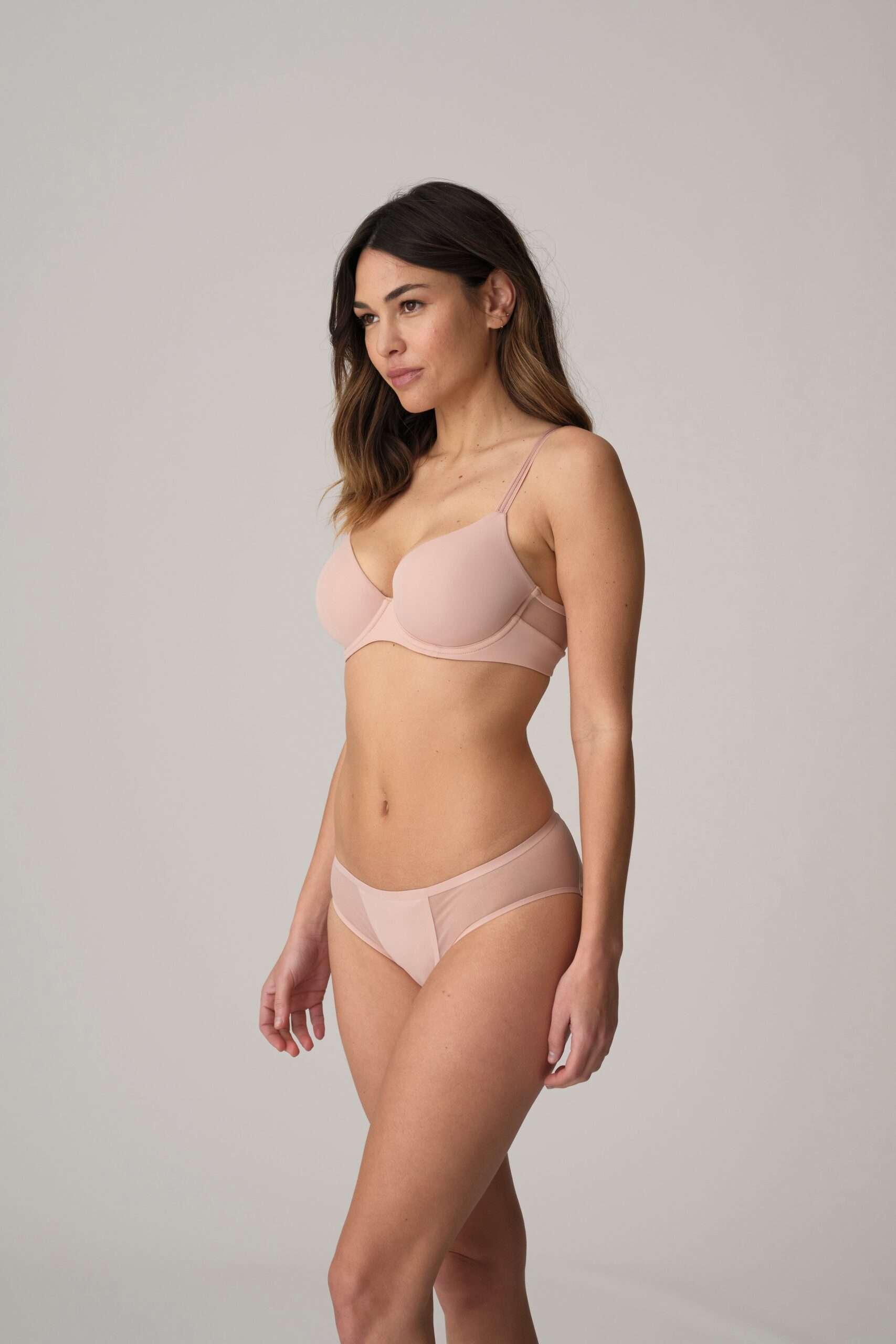 LOUIE Powder Rose mousse bh hartvorm