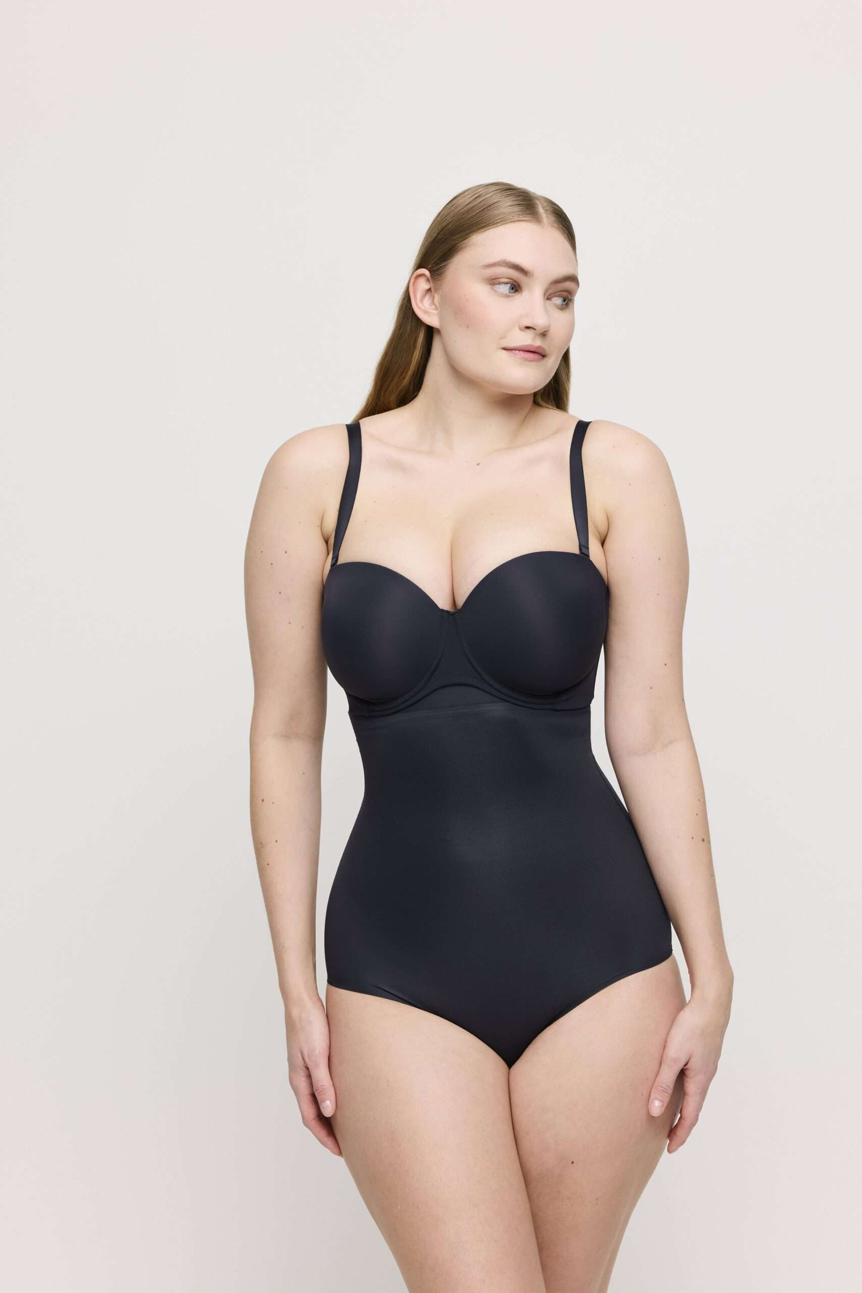 FIGURAS charbon mousse bh - strapless