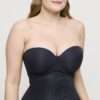 FIGURAS charbon mousse bh - strapless