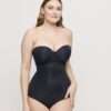 FIGURAS charbon mousse bh - strapless