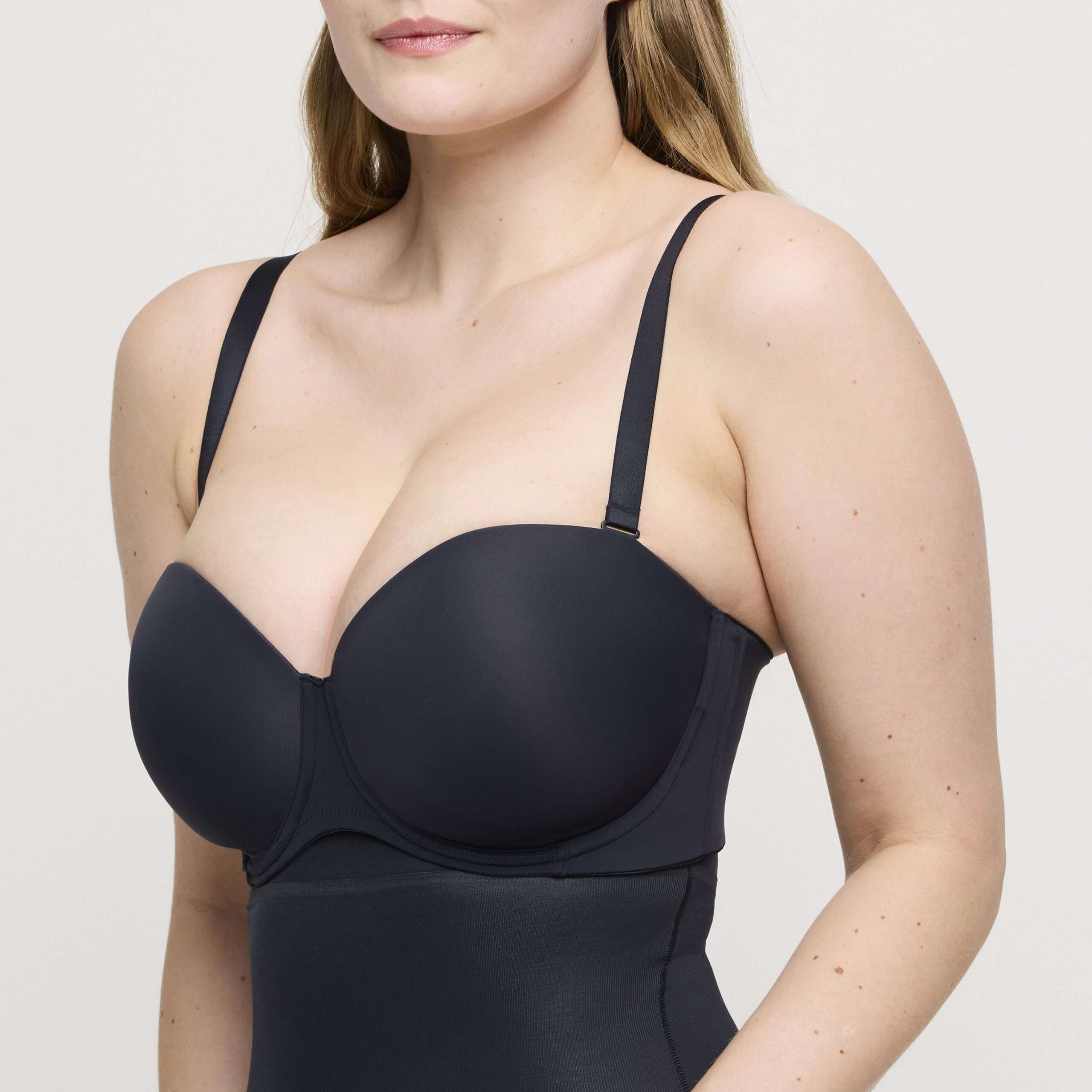 FIGURAS charbon mousse bh - strapless