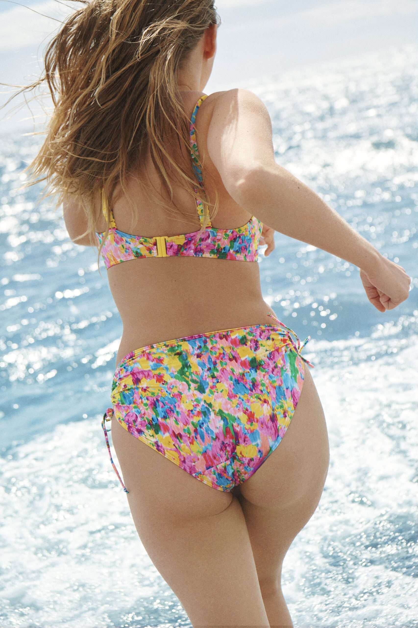 UBUD sun glow bikini tailleslip met koordjes (enkel te koop als setje)