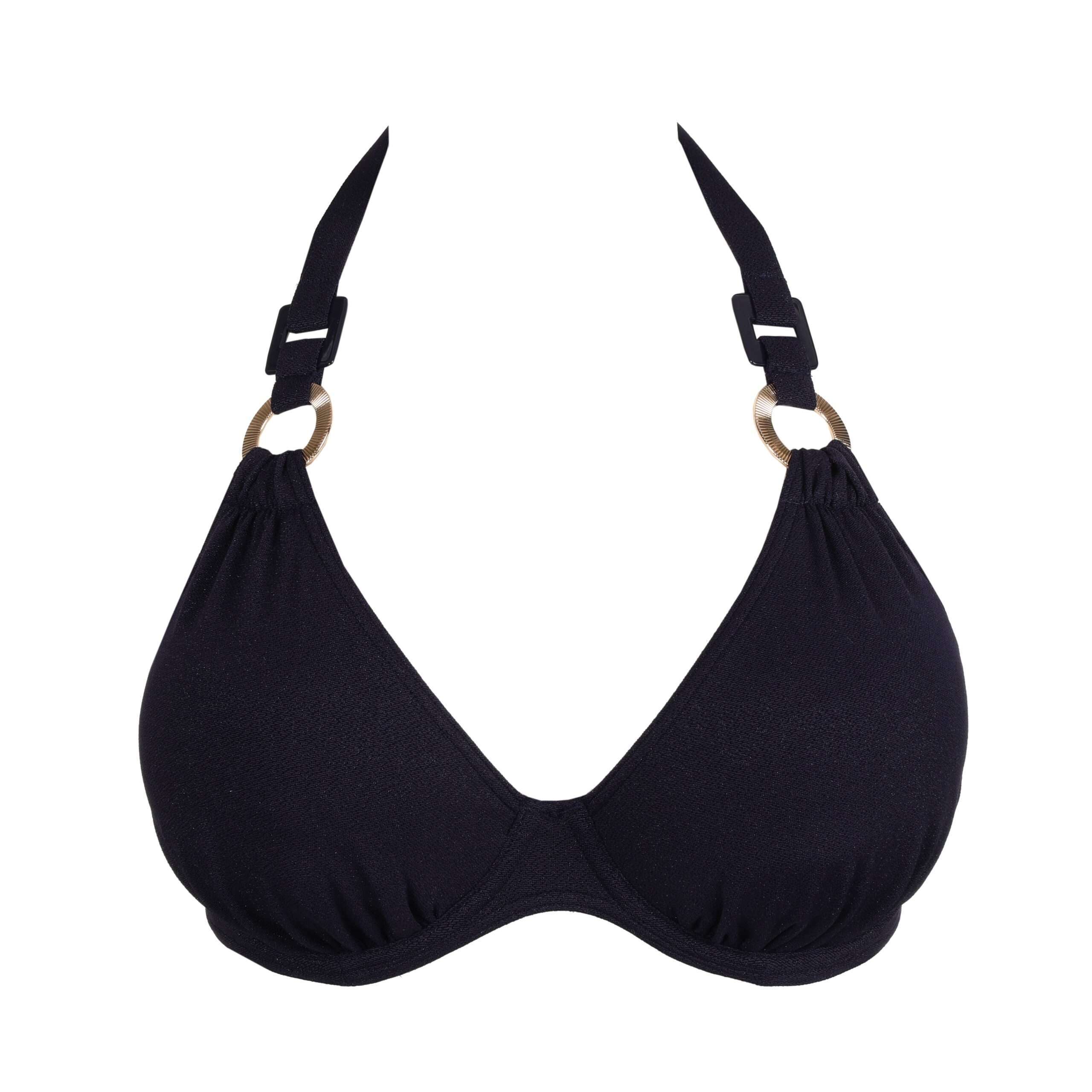 PINNER Dazzling sky plunge bikini halve mousse cup