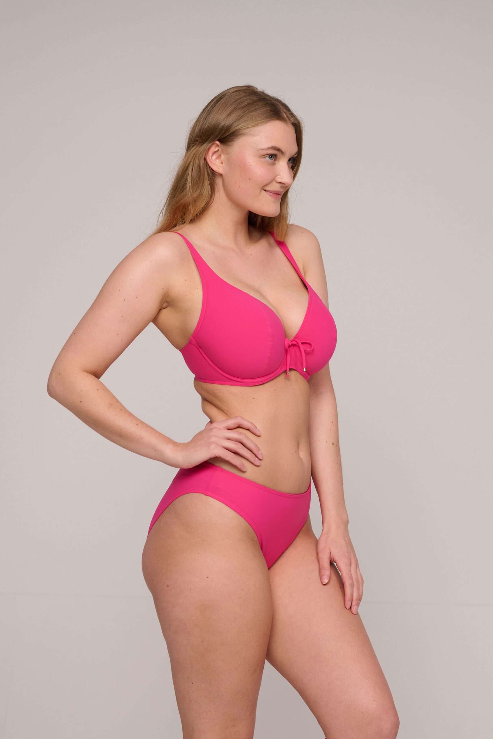 ASWAN Dragon Fruit voorgevormde plunge bikinitop