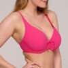 ASWAN Dragon Fruit voorgevormde plunge bikinitop