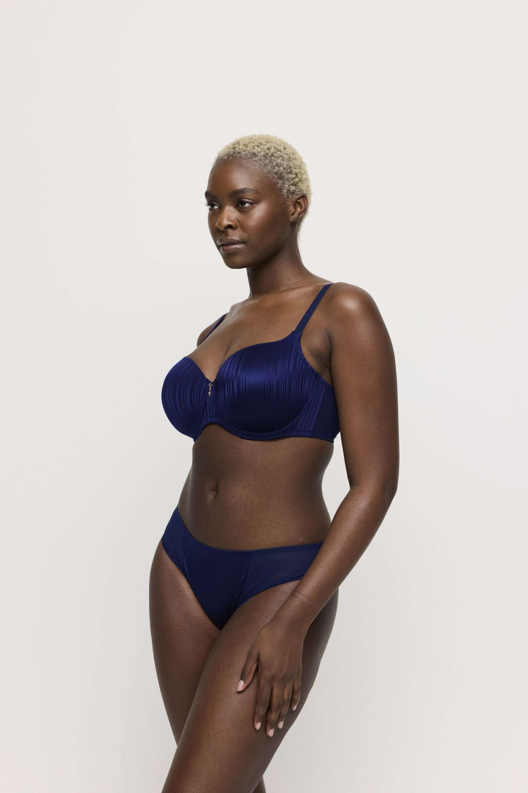 KNOKKE saffier blauw voorgevormde bh - hartvorm