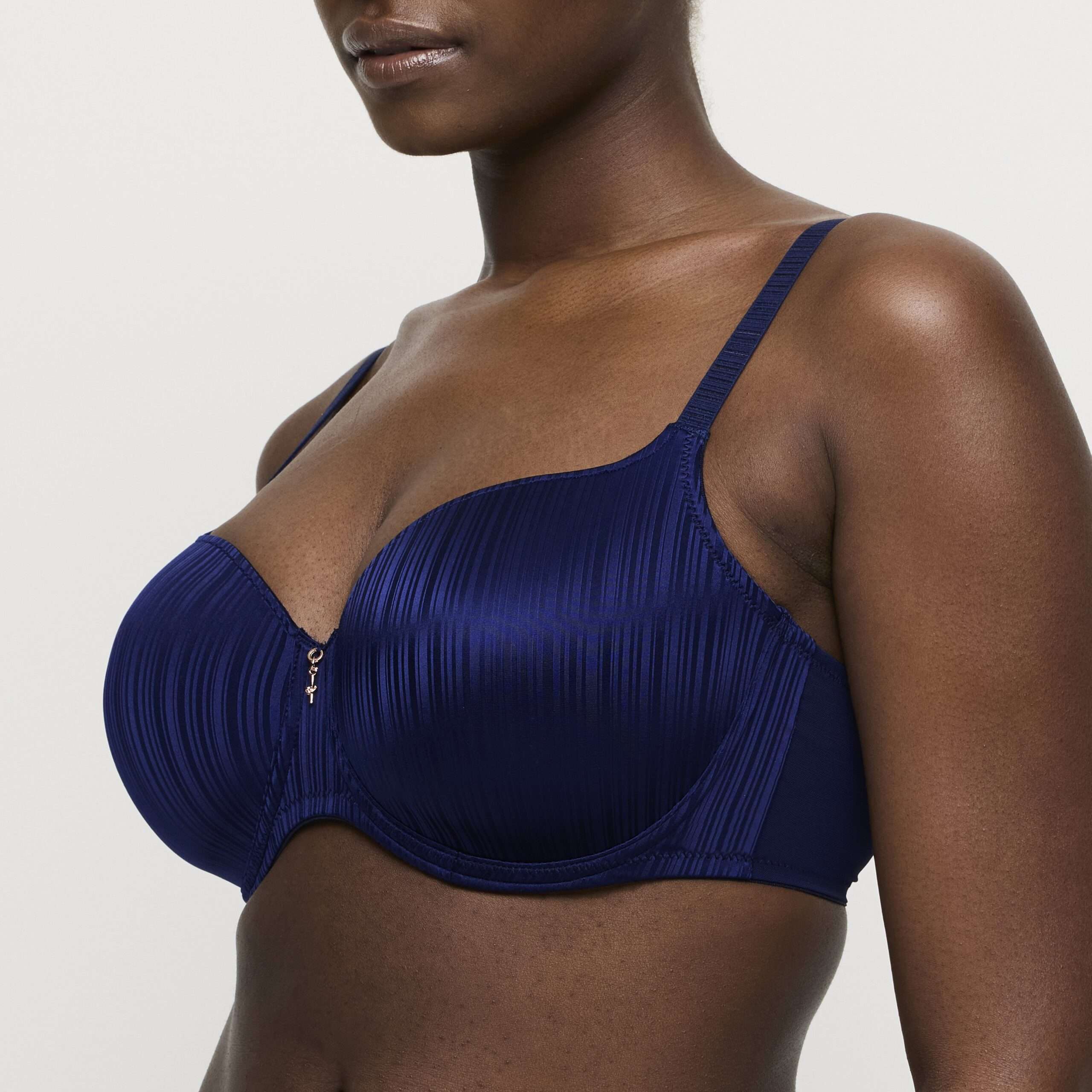 KNOKKE saffier blauw voorgevormde bh - hartvorm