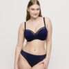 KNOKKE saffier blauw string