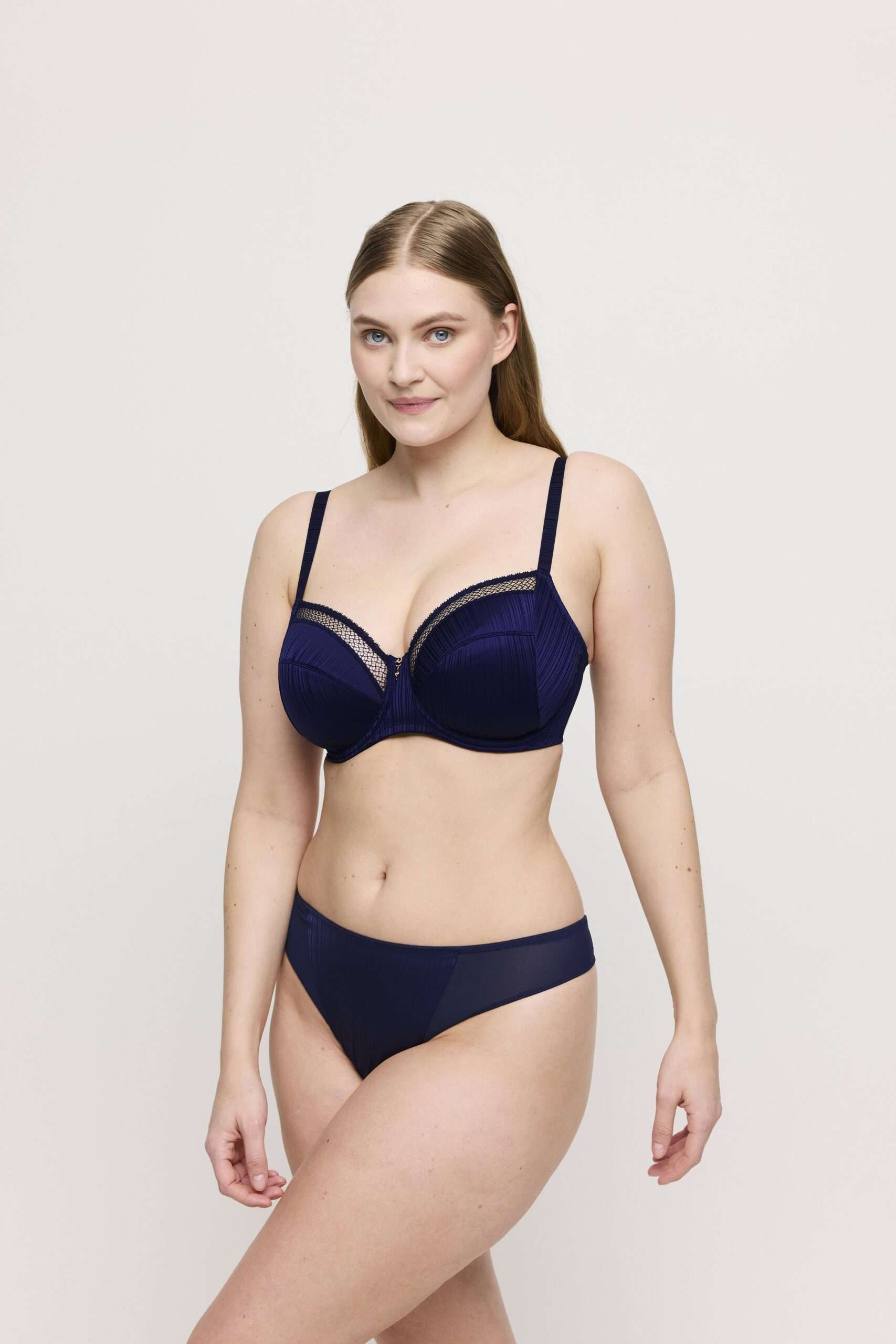 KNOKKE saffier blauw string