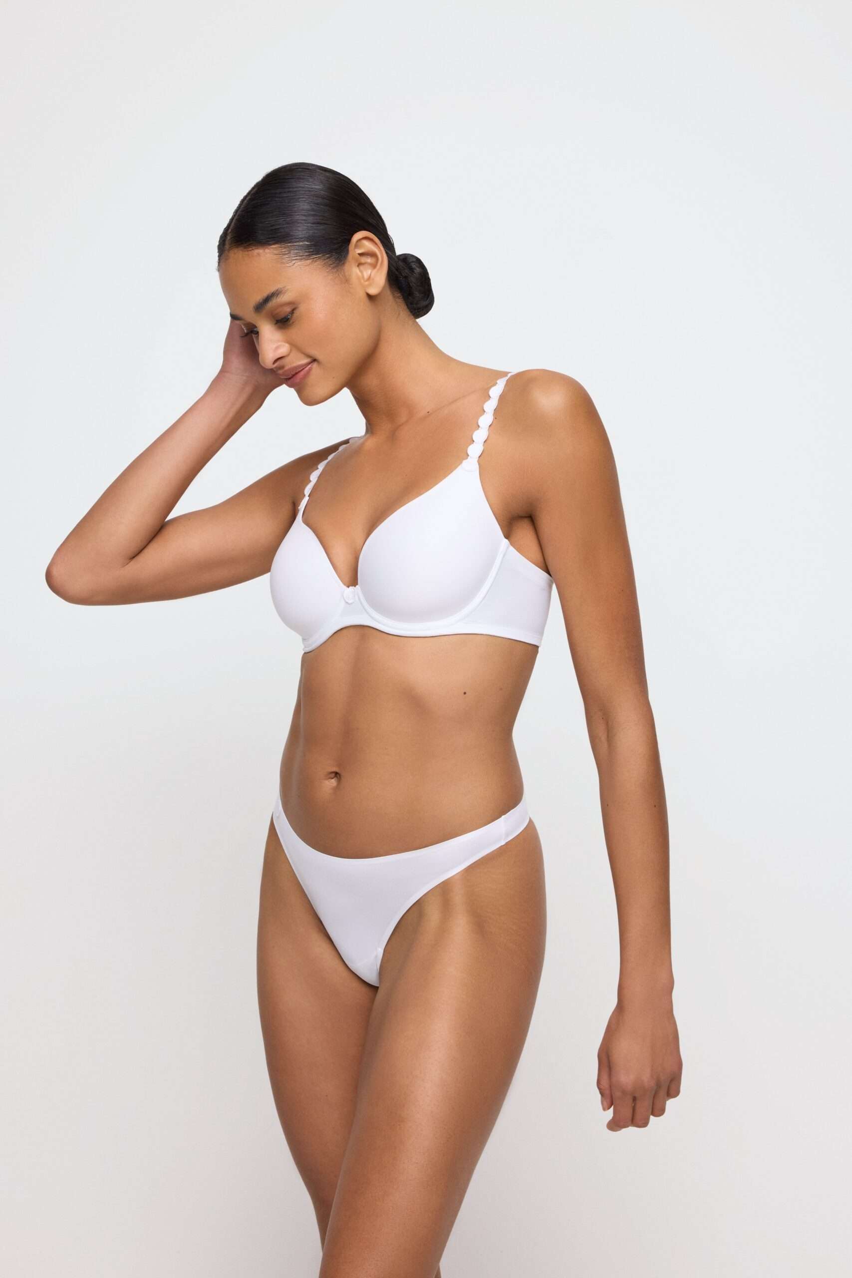 TOM wit mousse bh hartvorm TOM wit mousse bh hartvorm