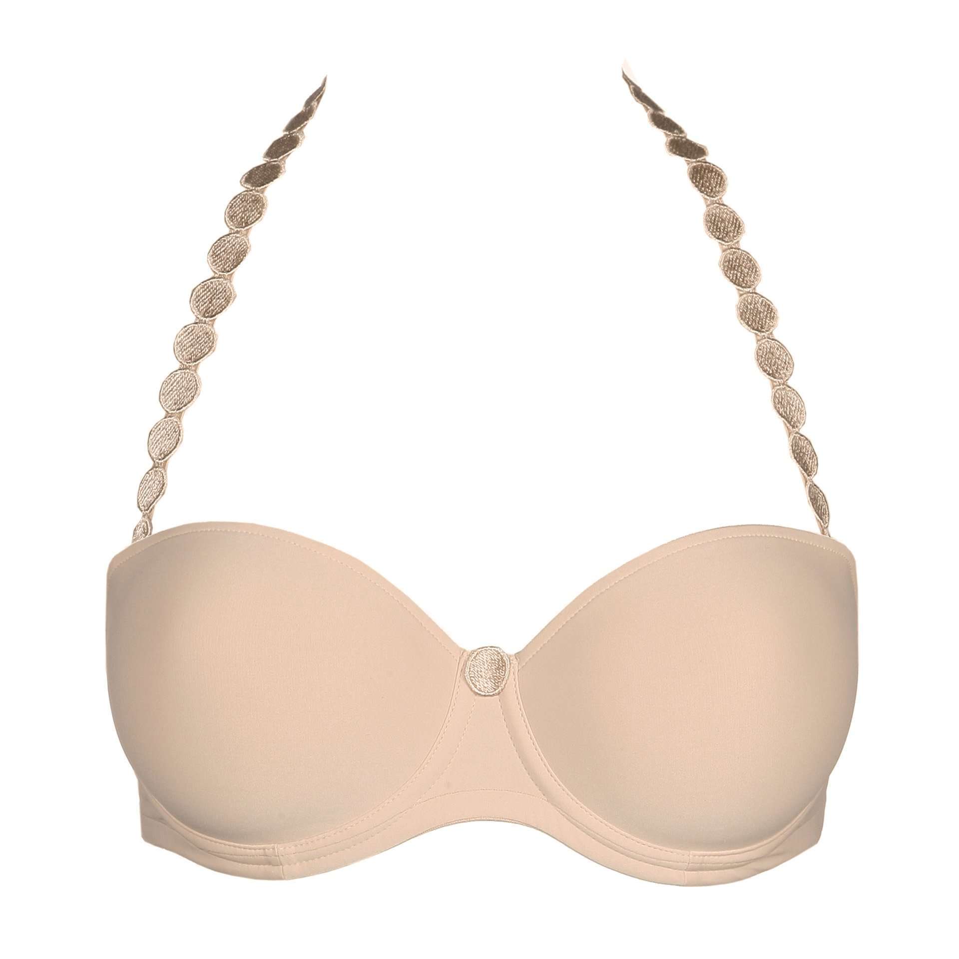 TOM caffé latte mousse bh - strapless