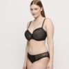 NAKO zwart voorgevormde balconette bh