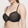 NAKO zwart voorgevormde balconette bh