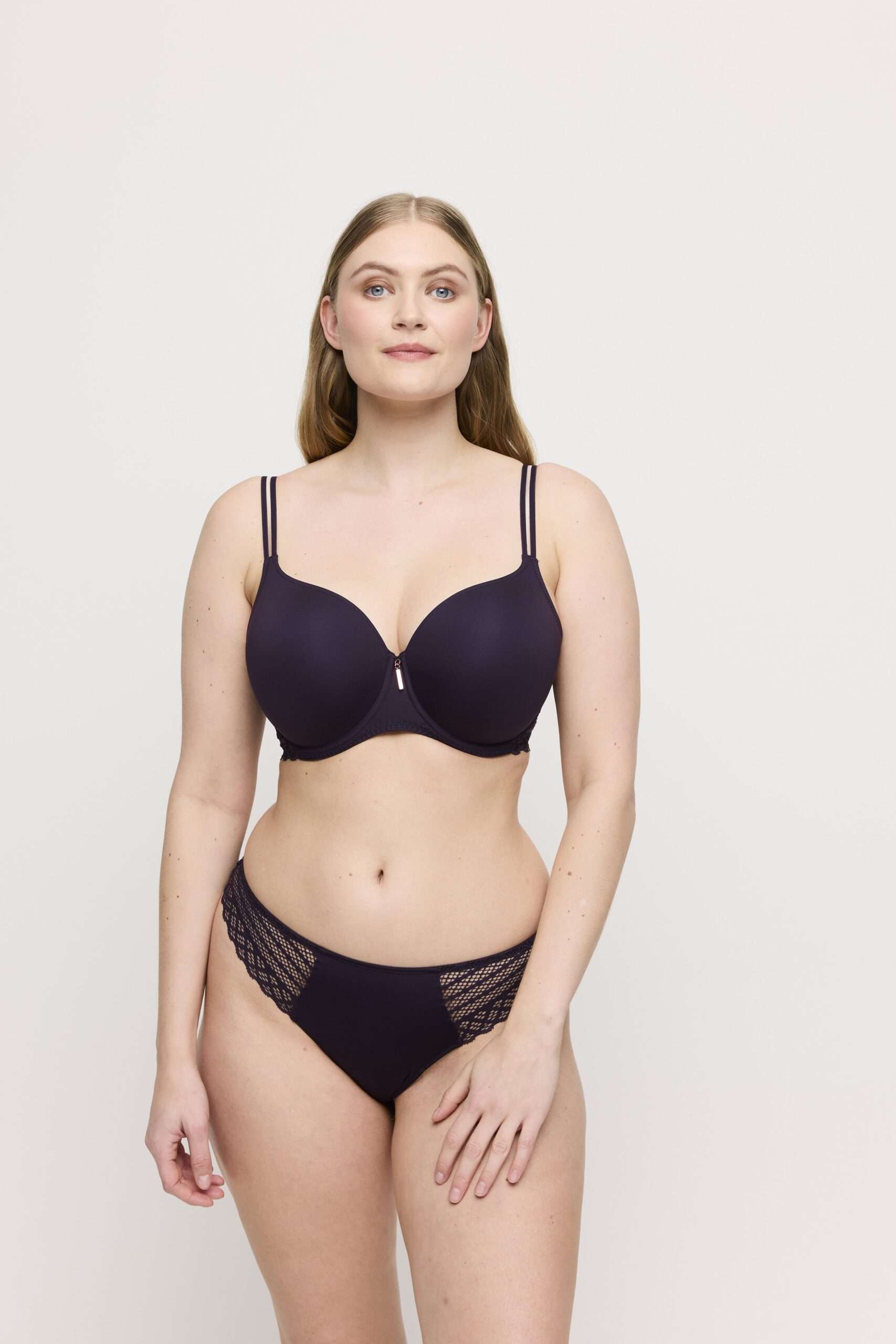 EAST END amethist voorgevormde bh - hartvorm