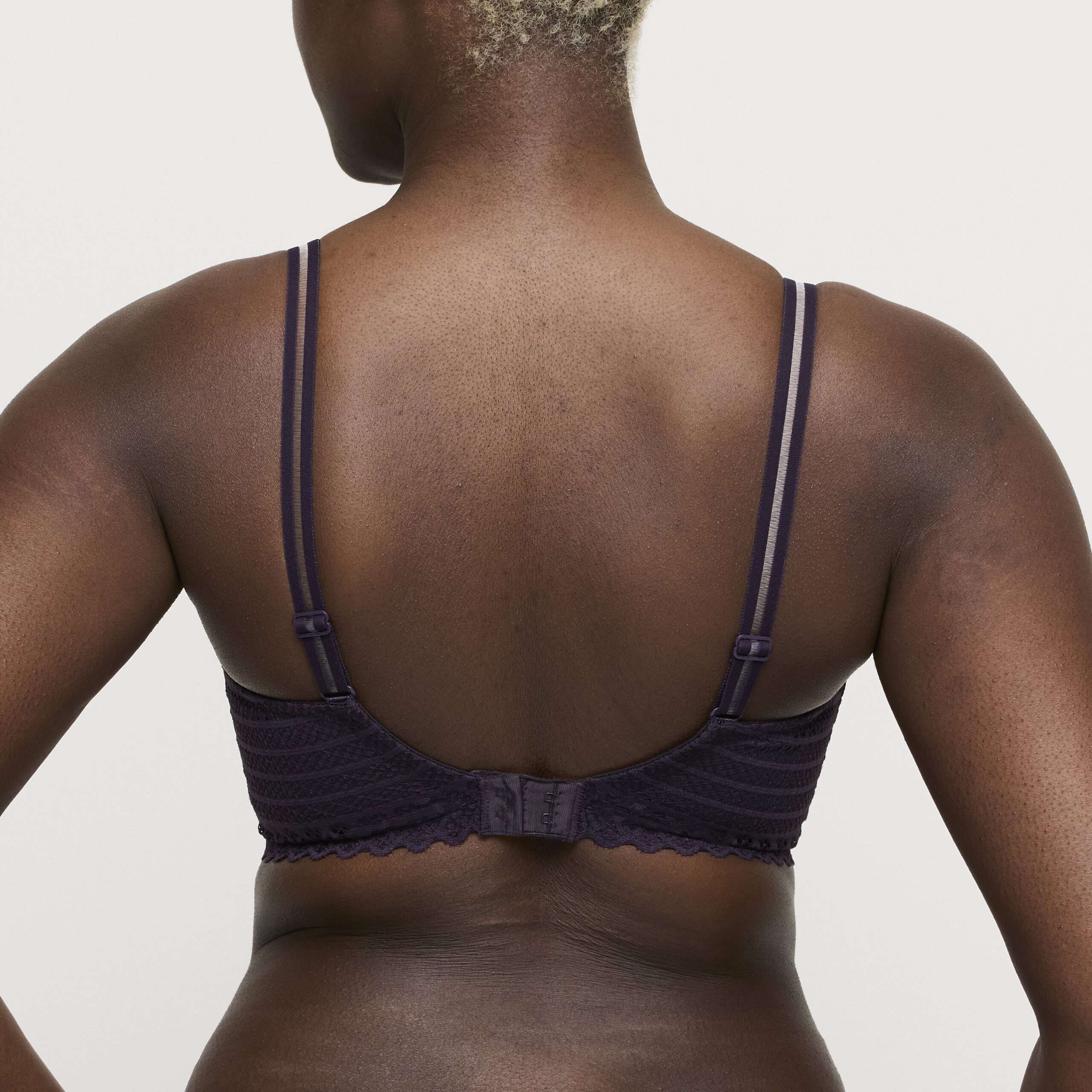 EAST END amethist voorgevormde bh - hartvorm