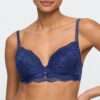 MUSEA saffier blauw voorgevormde bh - hartvorm