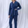 Lords x Lilies Dames Huispak met topje, donkerblau