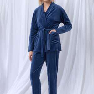 Lords x Lilies Dames Huispak met topje, donkerblau