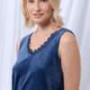 Lords x Lilies Dames Huispak met topje, donkerblau