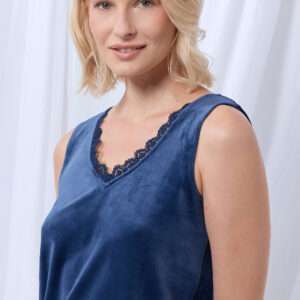 Lords x Lilies Dames Huispak met topje, donkerblau