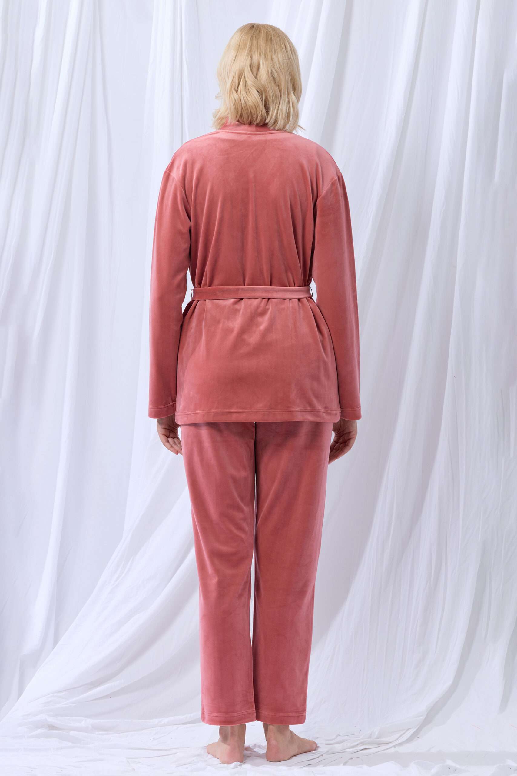 Lords x Lilies Dames Huispak met topje, framboos