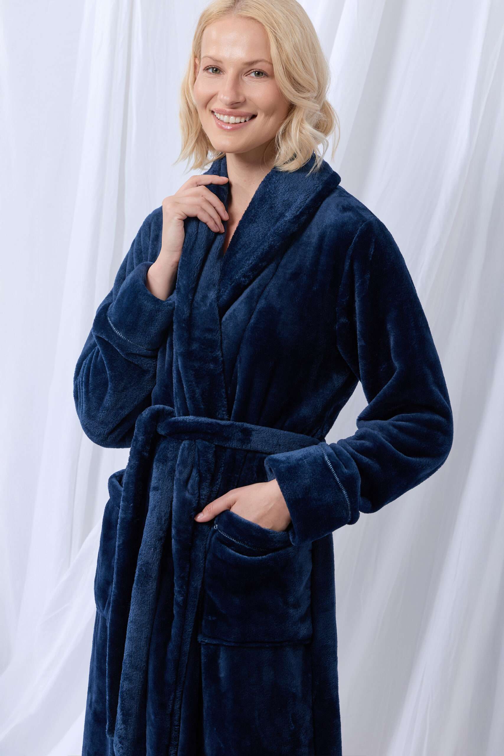 Lords x Lilies Dames Kamerjas, donkerblauw