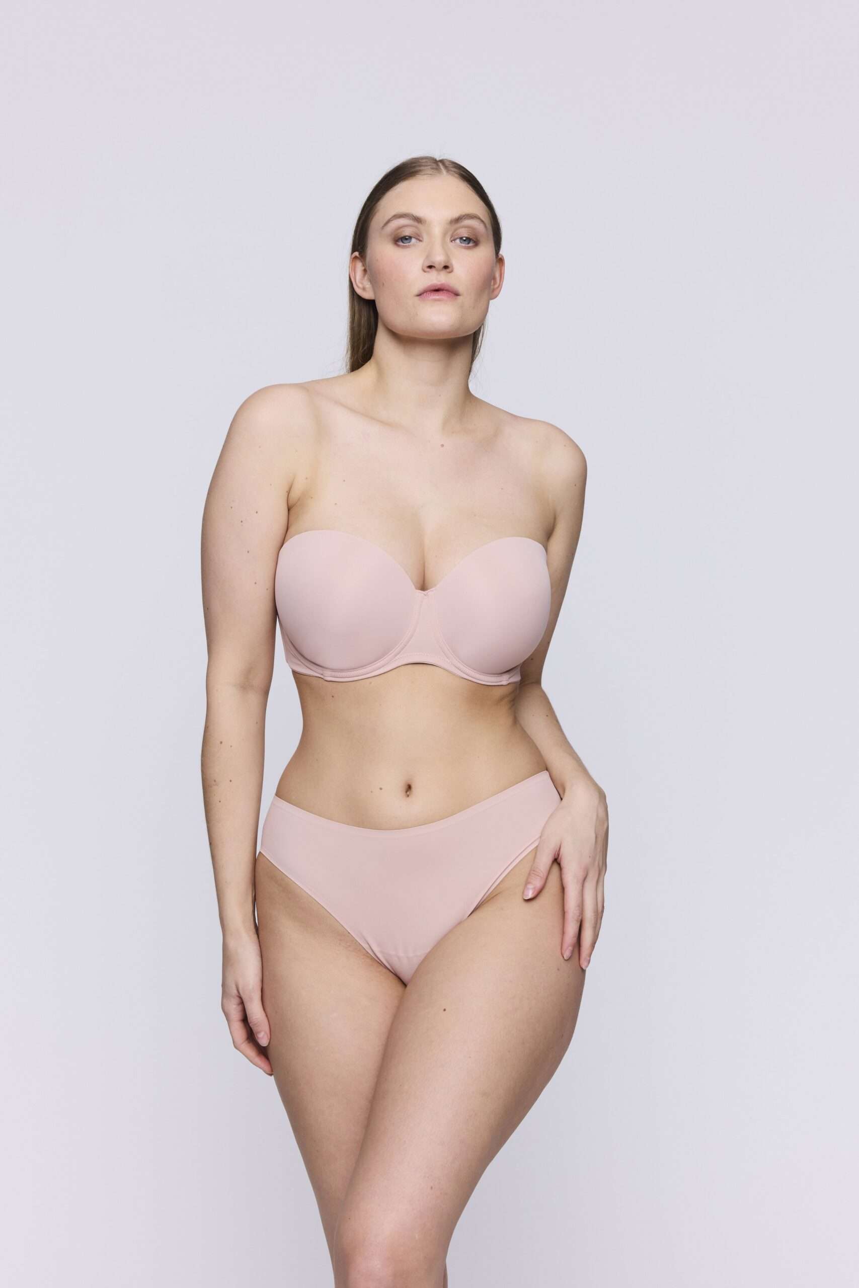 FIGURAS Powder Rose mousse bh - strapless
