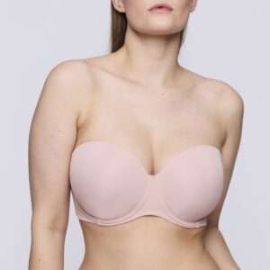 FIGURAS Powder Rose mousse bh - strapless
