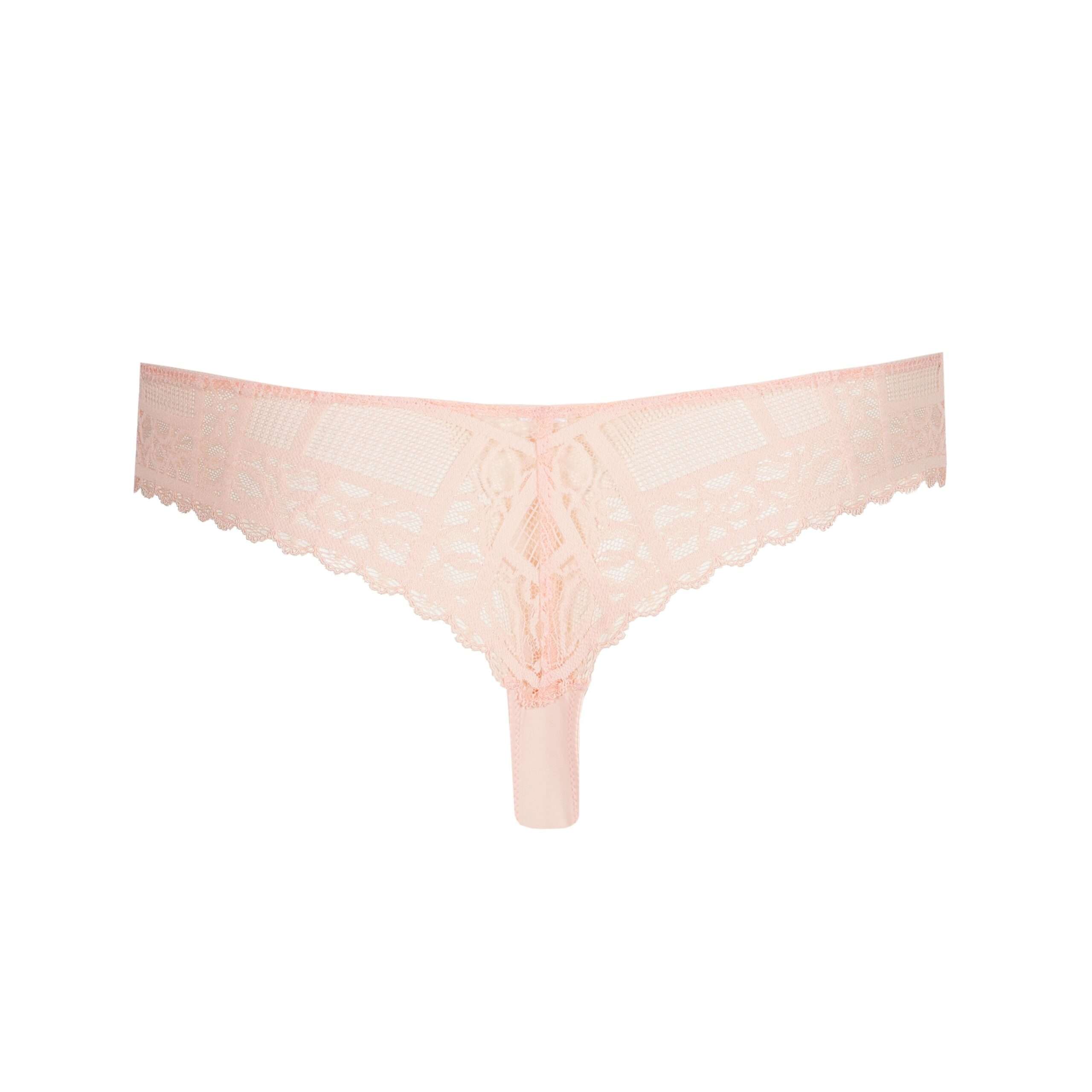 JADEI glossy pink string